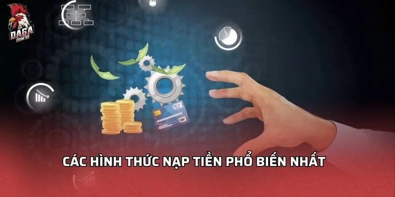 Các hình thức nạp tiền Daga