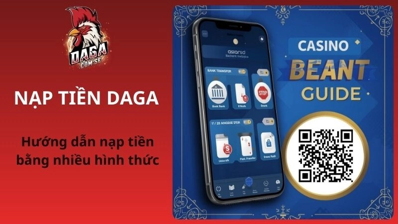 Hướng dẫn nạp tiền Daga